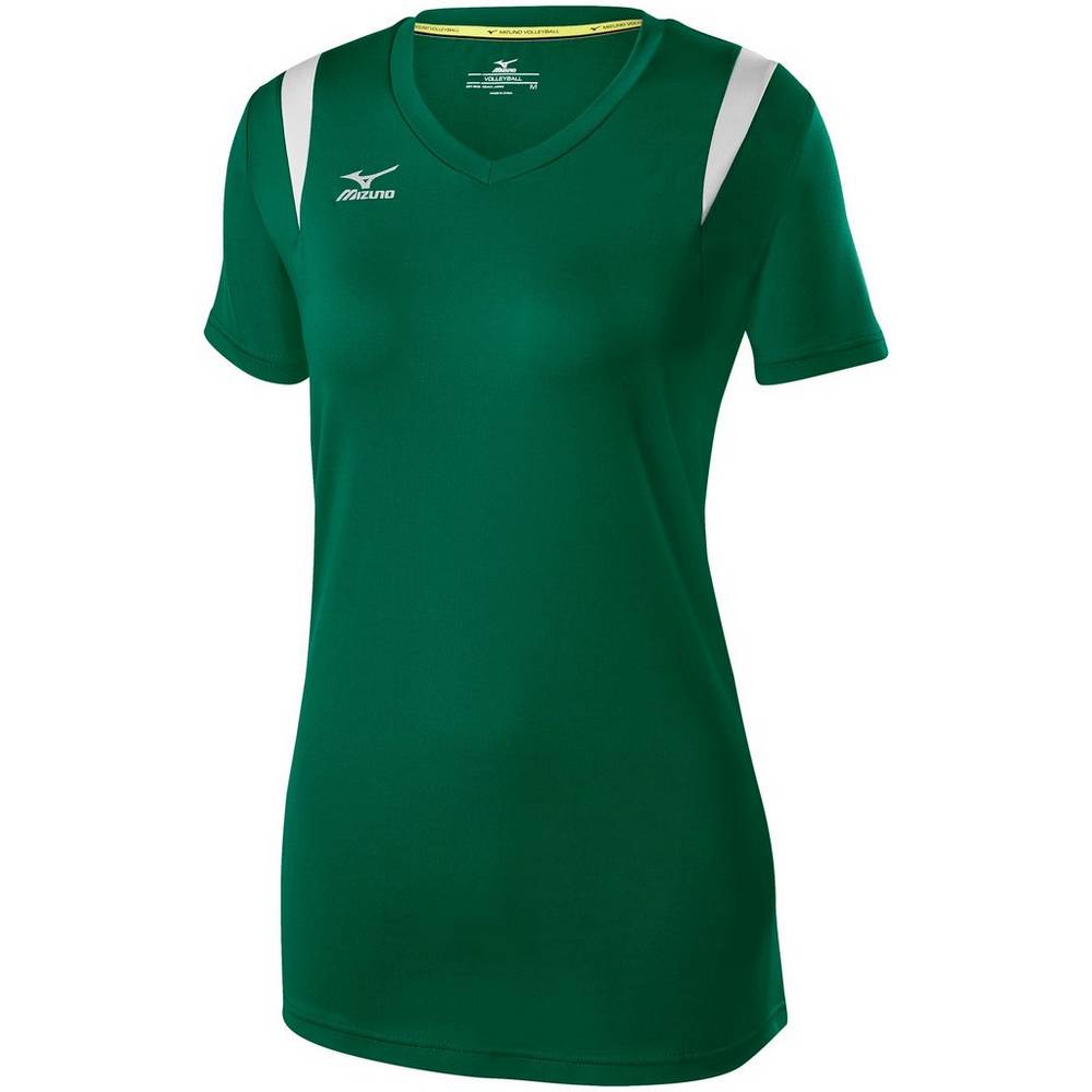 Mizuno Balboa 5.0 Long Sleeve Női Mezek Zöld/Titán FPH904873